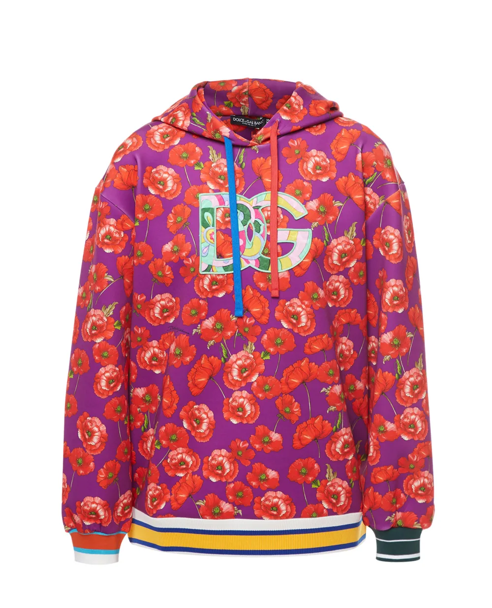 Худи Dolce&Gabbana F9M81Z-FSUAN, фиолетовый цвет • Купить в интернет-магазине Kameron