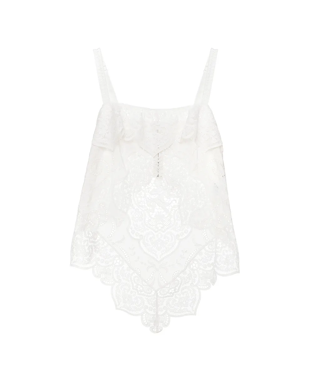Топ Dolce&Gabbana F73E7Z-FG1AC, белый цвет • Купить в интернет-магазине Kameron