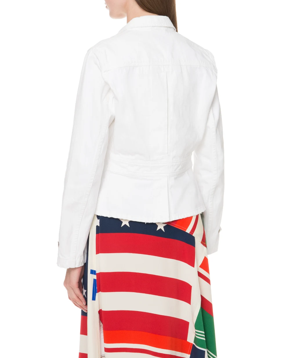 Джинсовая куртка Polo Ralph Lauren 211742365001, белый цвет • Купить в интернет-магазине Kameron