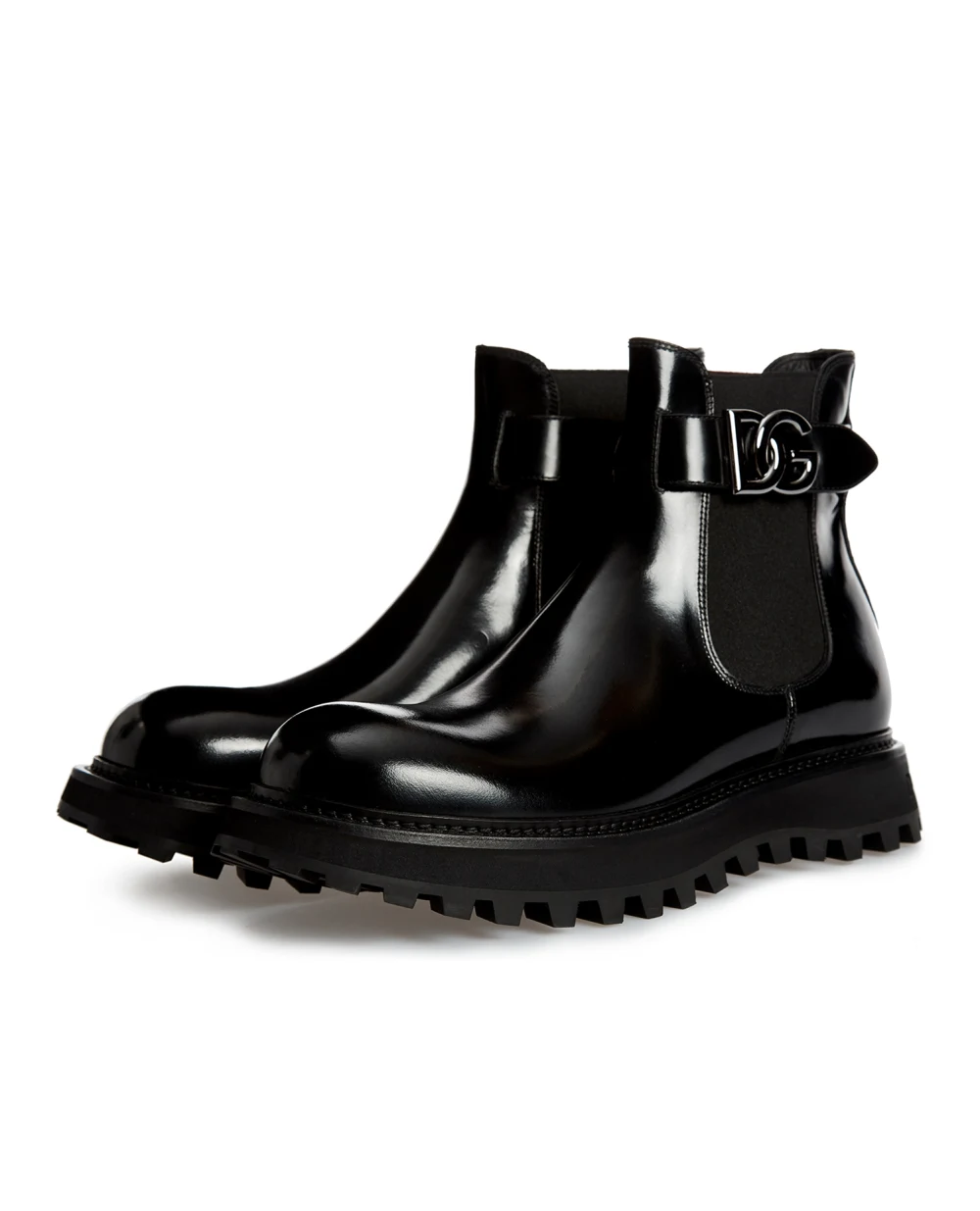 Кожаные челси Dolce&Gabbana A60371-A1203, черный цвет • Купить в интернет-магазине Kameron