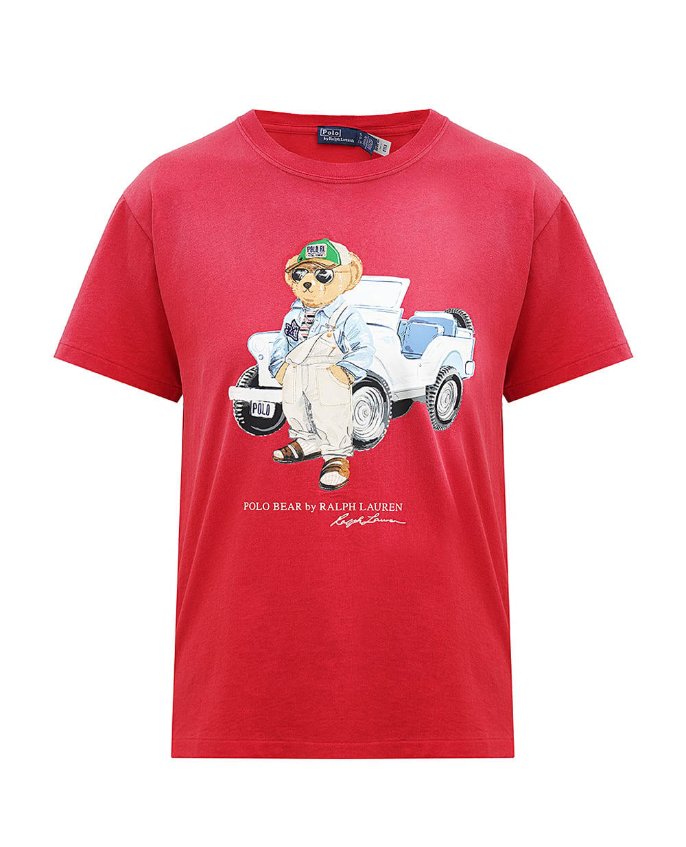 Футболка Polo Bear Polo Ralph Lauren 211935590001, красный цвет • Купить в интернет-магазине Kameron