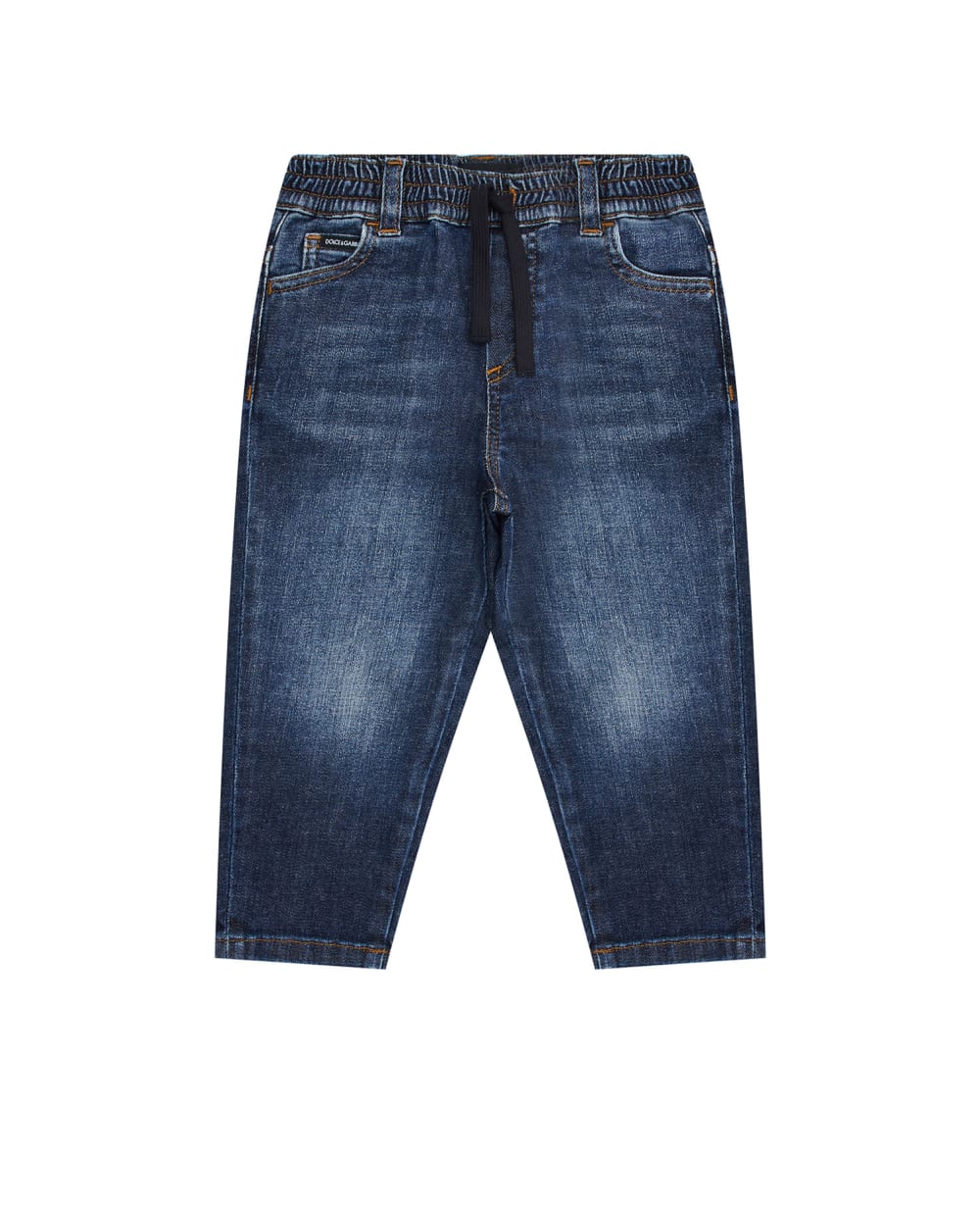Детские джинсы Dolce&Gabbana Kids L14P16-LDB17, темно-синий цвет • Купить в интернет-магазине Kameron