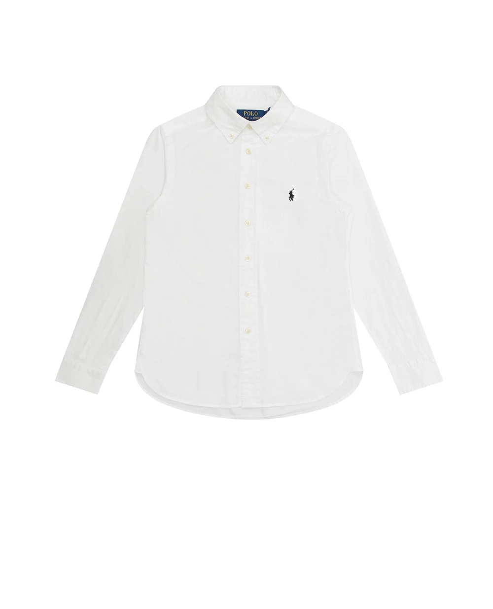 Детская рубашка Polo Ralph Lauren Kids 322819238001, белый цвет • Купить в интернет-магазине Kameron