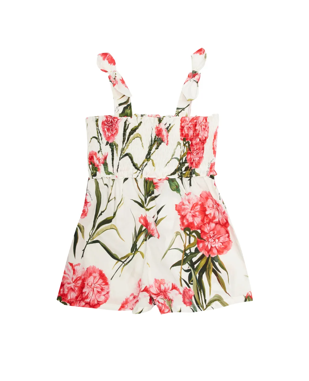 Дитячий комбінезон Dolce&Gabbana Kids L53DH8-HS5O0-S, білий колір • Купити в інтернет-магазині Kameron