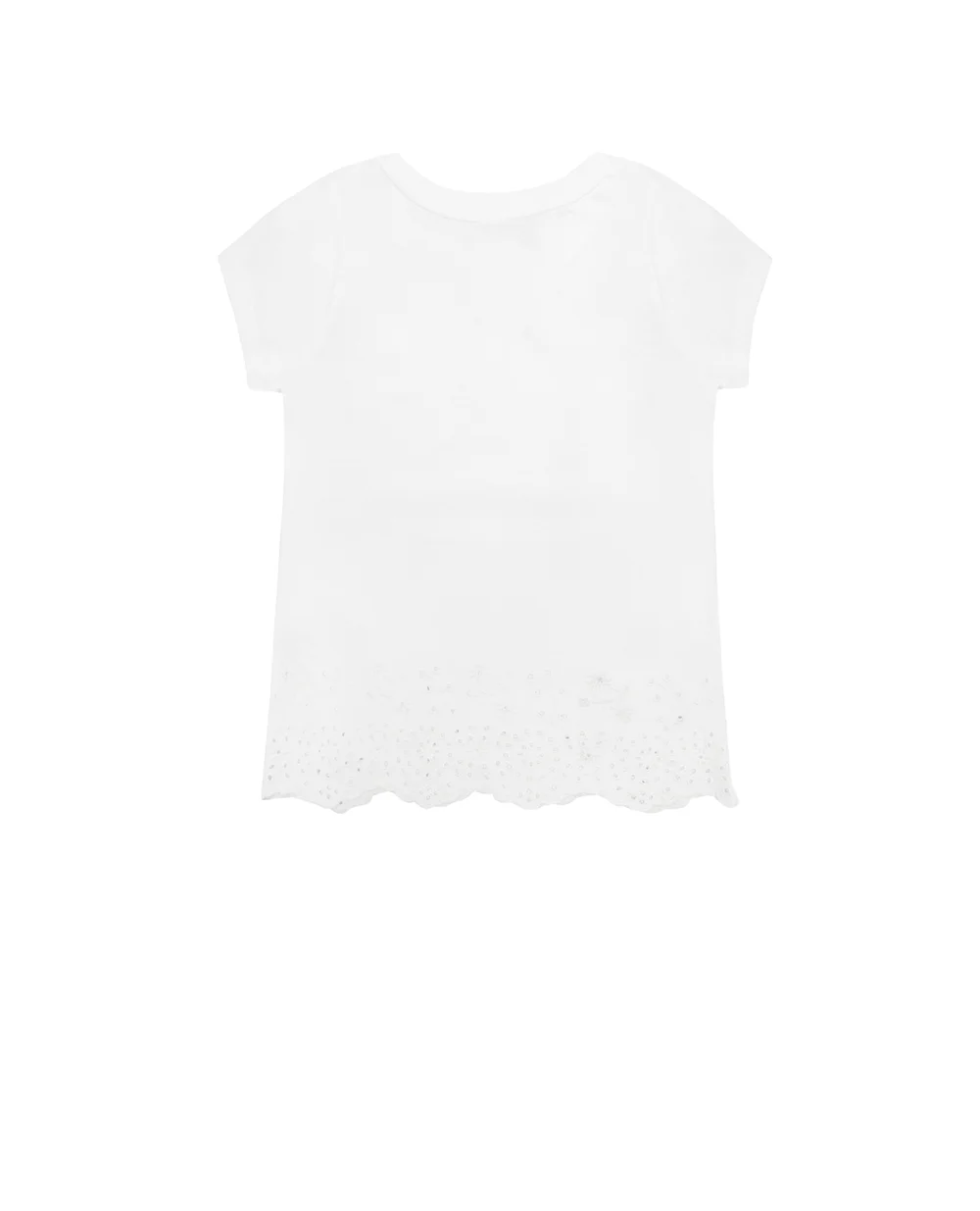 Детская футболка Polo Ralph Lauren Kids 312784210001, белый цвет • Купить в интернет-магазине Kameron