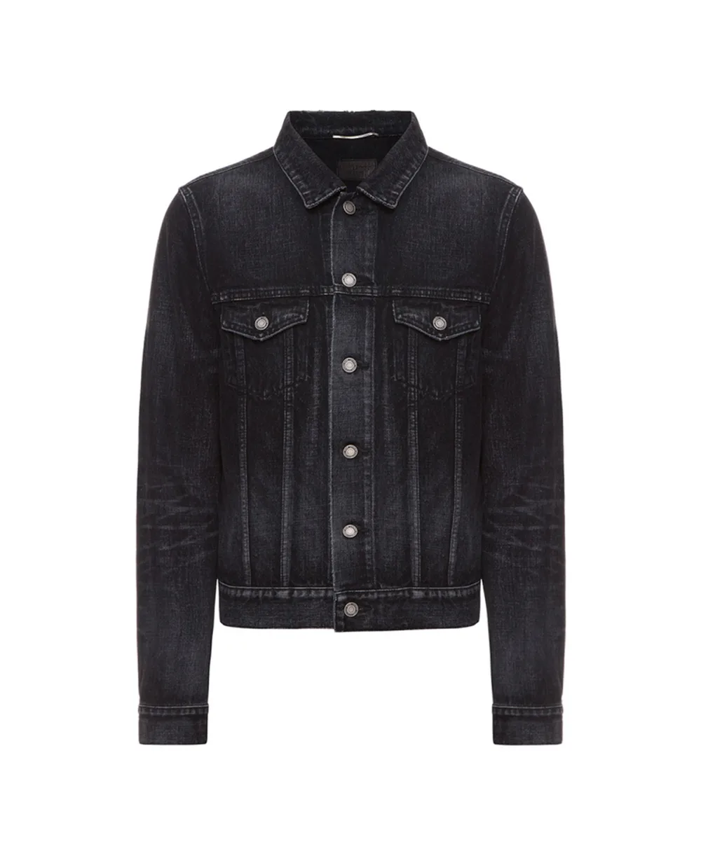 Джинсовая куртка Saint Laurent 579219-YI899, черный цвет • Купить в интернет-магазине Kameron