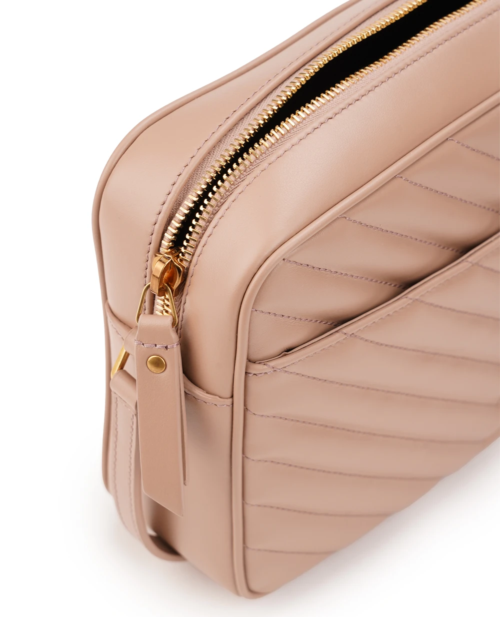 Шкіряна сумка Lou Camera Bag Saint Laurent 715232-DV707, бежевий колір • Купити в інтернет-магазині Kameron