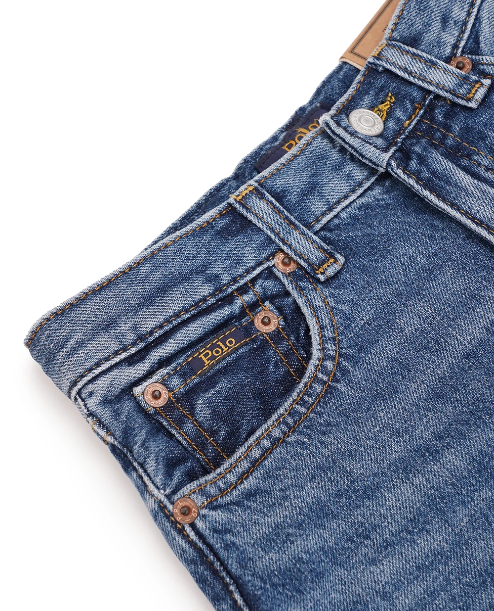 Детские джинсы Polo Ralph Lauren Kids 323917223001, синий цвет • Купить в интернет-магазине Kameron