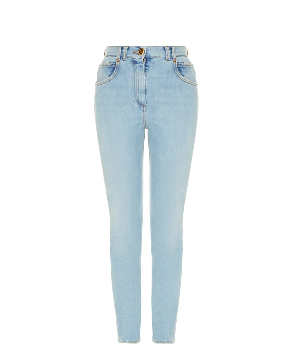 Джинсы Balmain XF1MF000DB53, голубой цвет • Купить в интернет-магазине Kameron