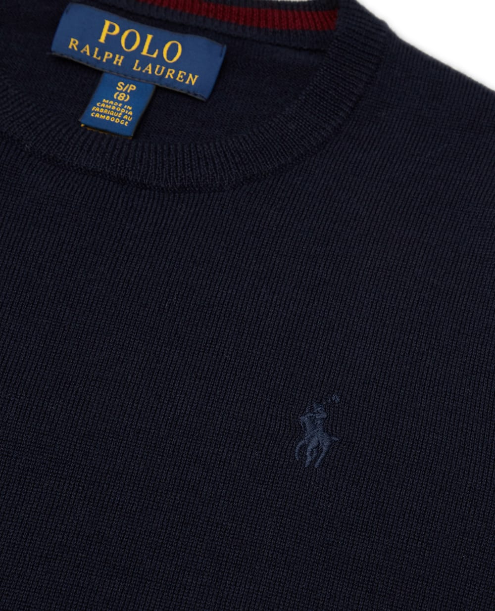 Детский шерстяной джемпер Polo Ralph Lauren Kids 323877725008, темно-синий цвет • Купить в интернет-магазине Kameron