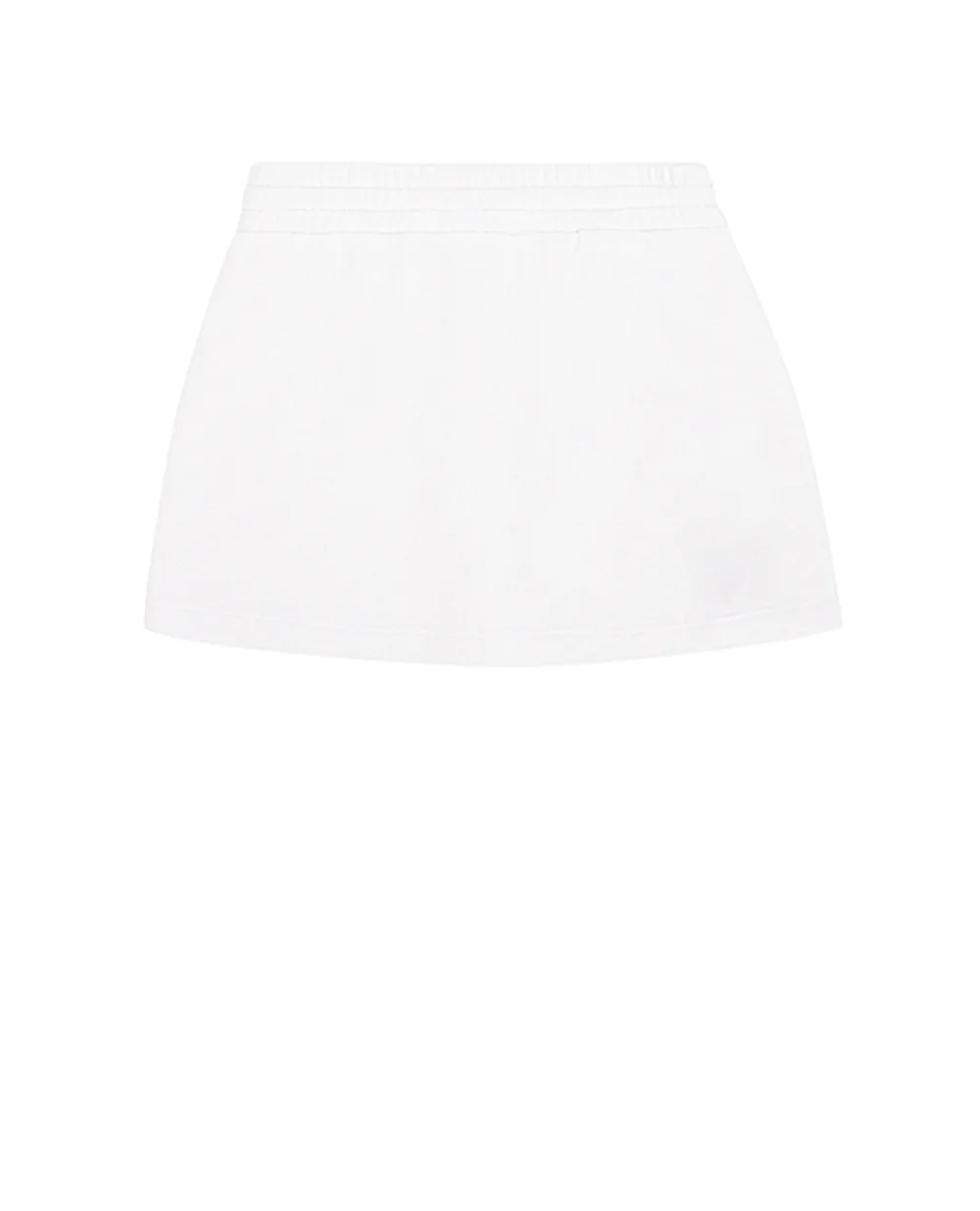 Дитяча спідниця Dolce&Gabbana Kids L5JIA2-G7L4J-S, білий колір • Купити в інтернет-магазині Kameron