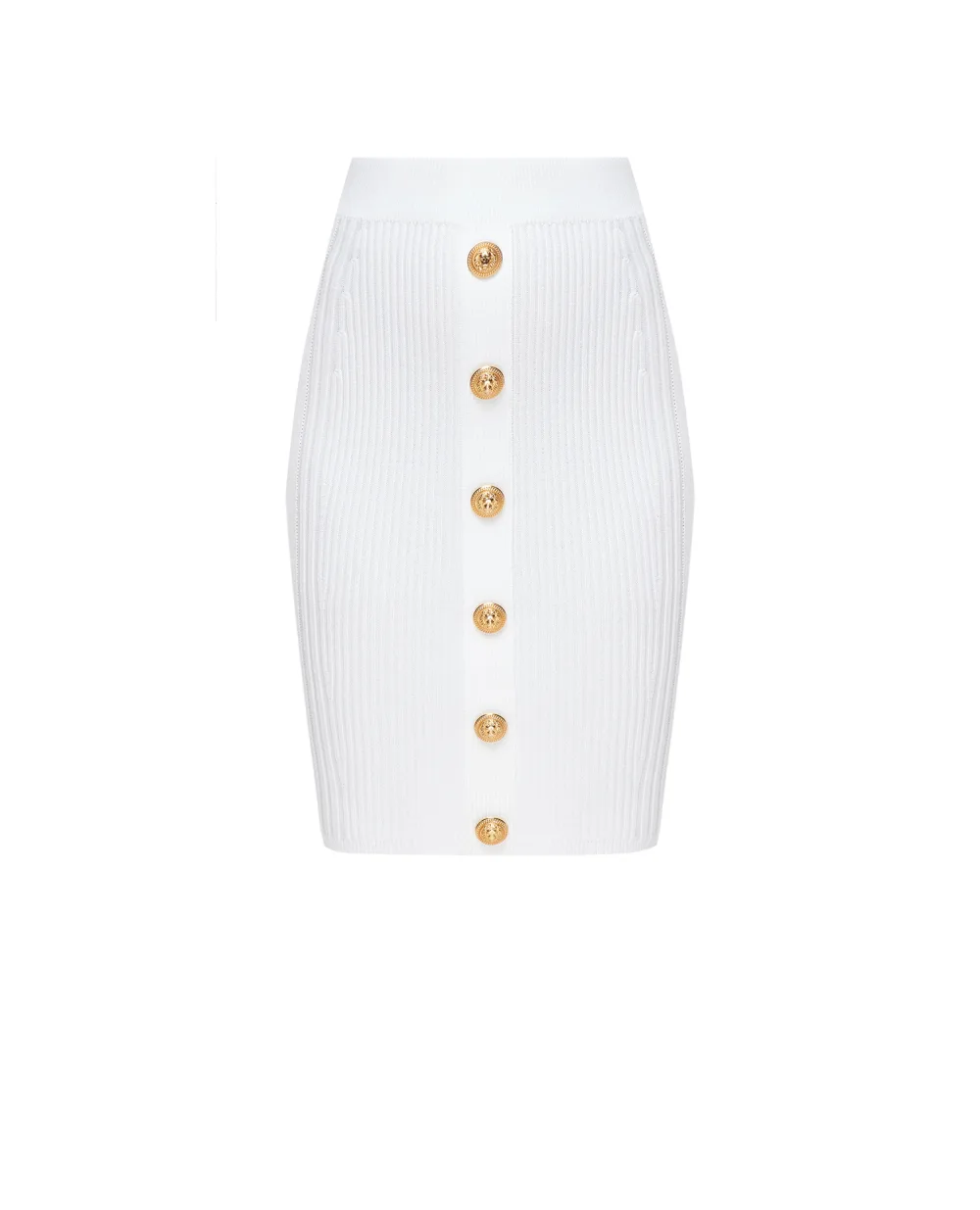 Юбка Balmain BF1LC200KE18, белый цвет • Купить в интернет-магазине Kameron