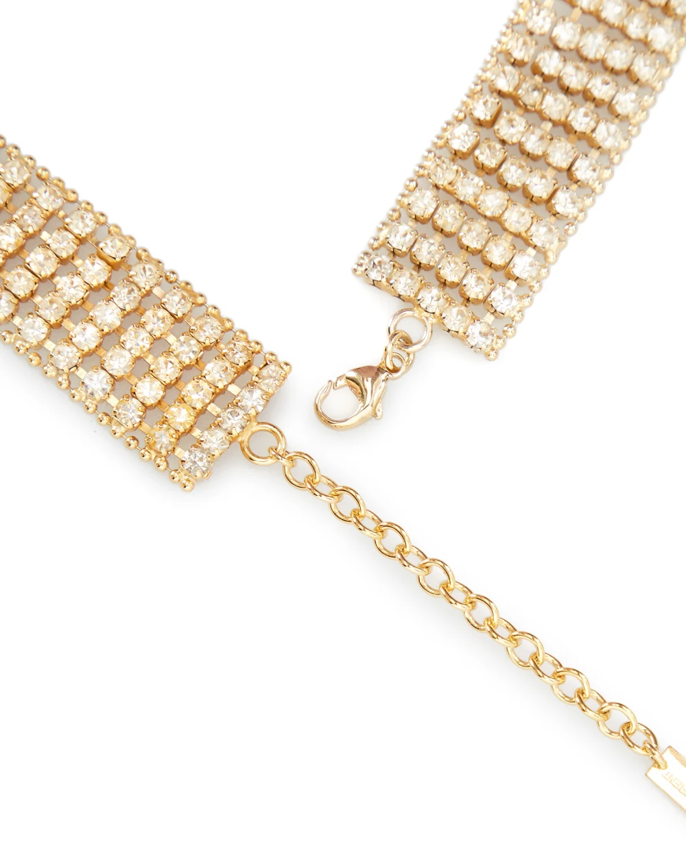 Колье Saint Laurent 673236-Y1526, золотой цвет • Купить в интернет-магазине Kameron