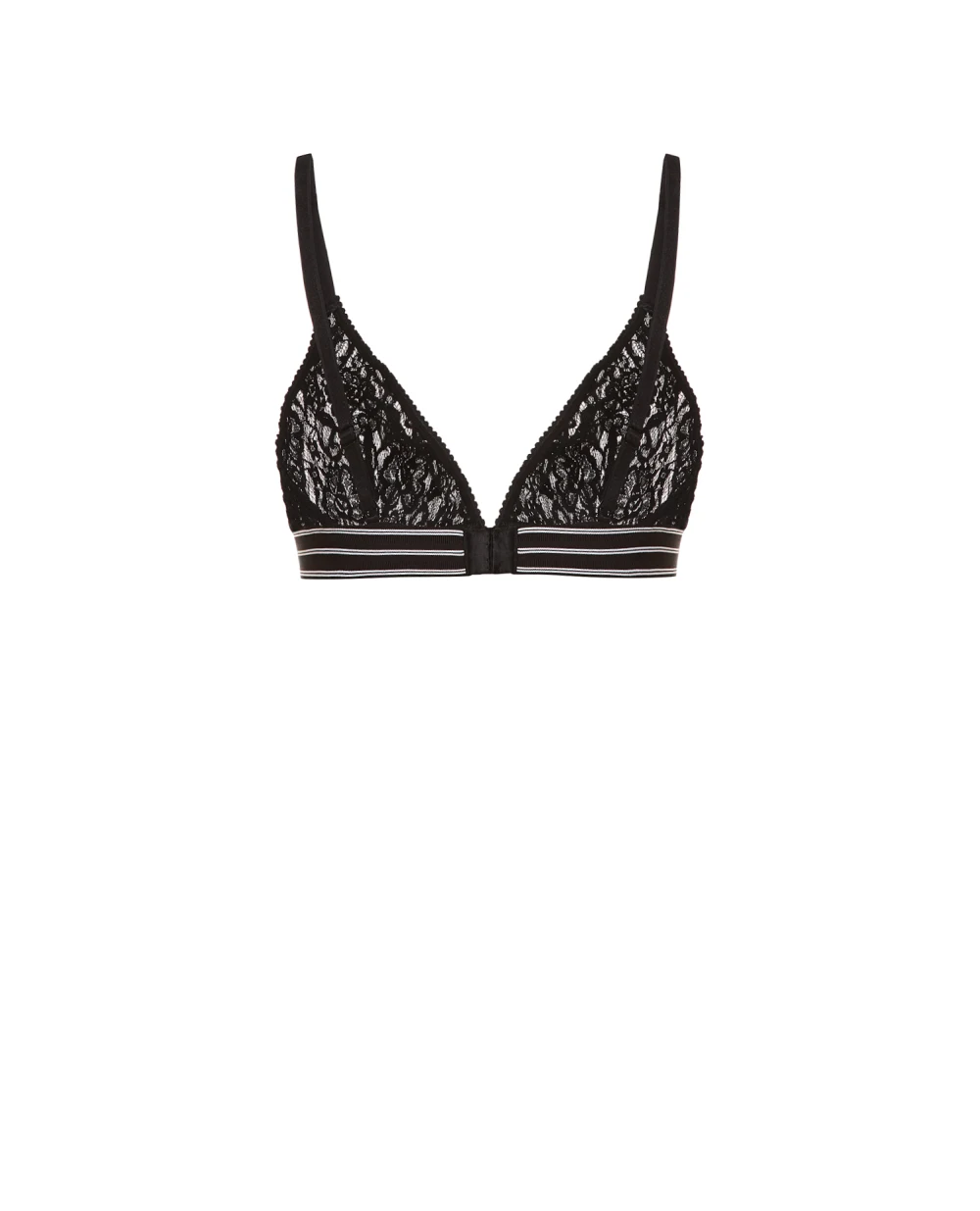 Бюстгальтер Dolce&Gabbana O1A77T-FLMPS, черный цвет • Купить в интернет-магазине Kameron