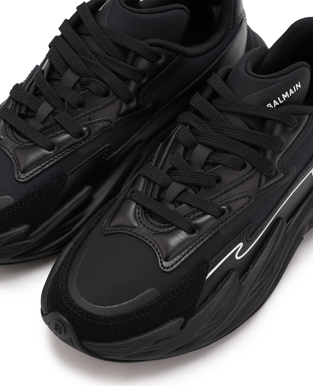 Кросівки Run-Row Balmain CN0VI730LLSN, чорний колір • Купити в інтернет-магазині Kameron