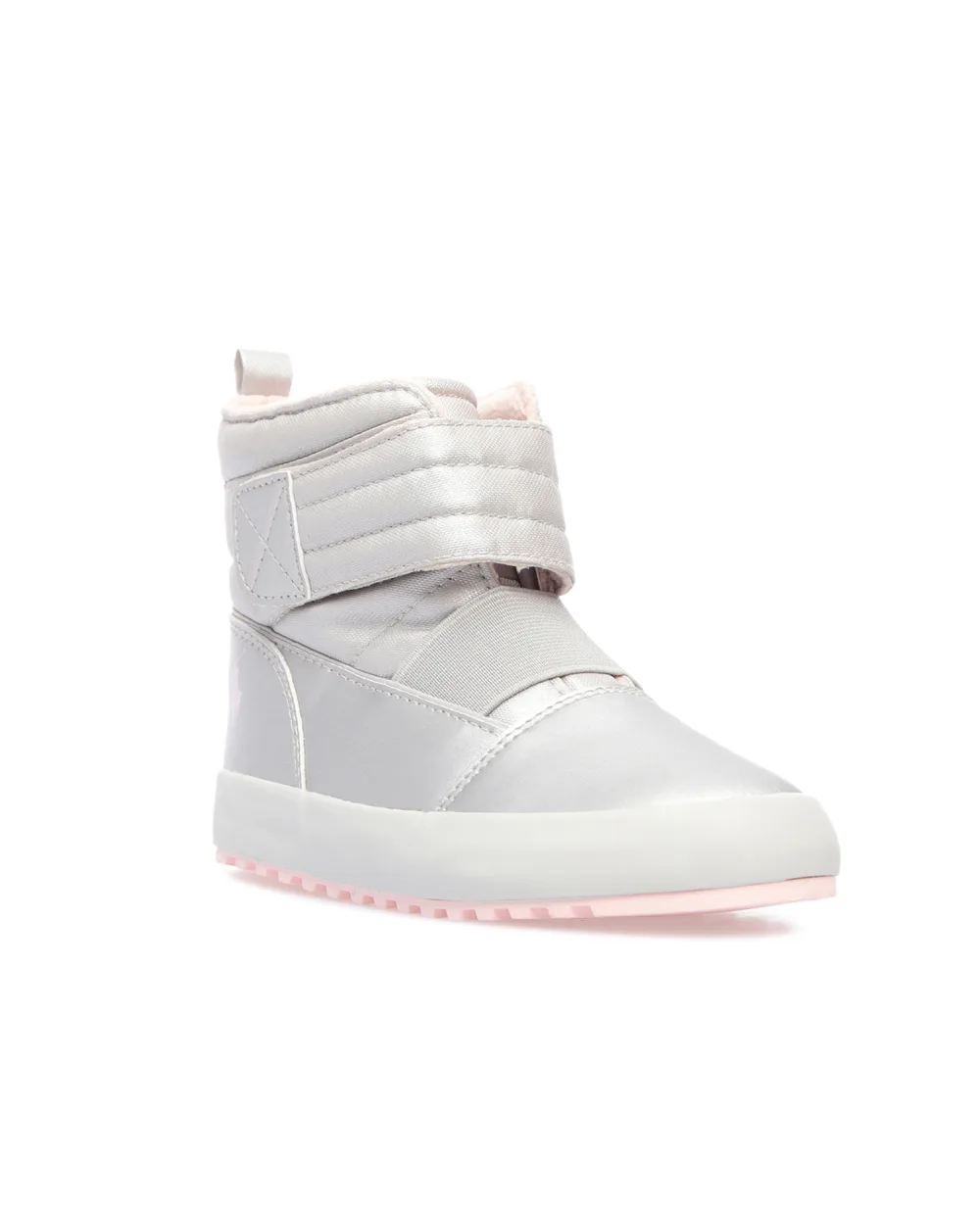 Хайтопы Polo Ralph Lauren Kids 101231-T, серебряный цвет • Купить в интернет-магазине Kameron