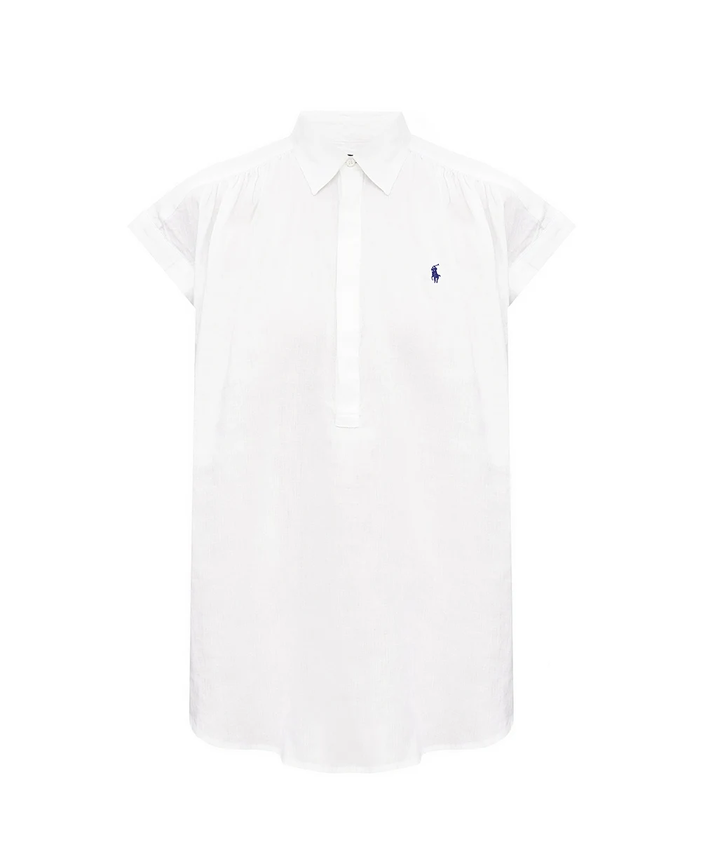 Льняная рубашка Polo Ralph Lauren 211935131001, белый цвет • Купить в интернет-магазине Kameron