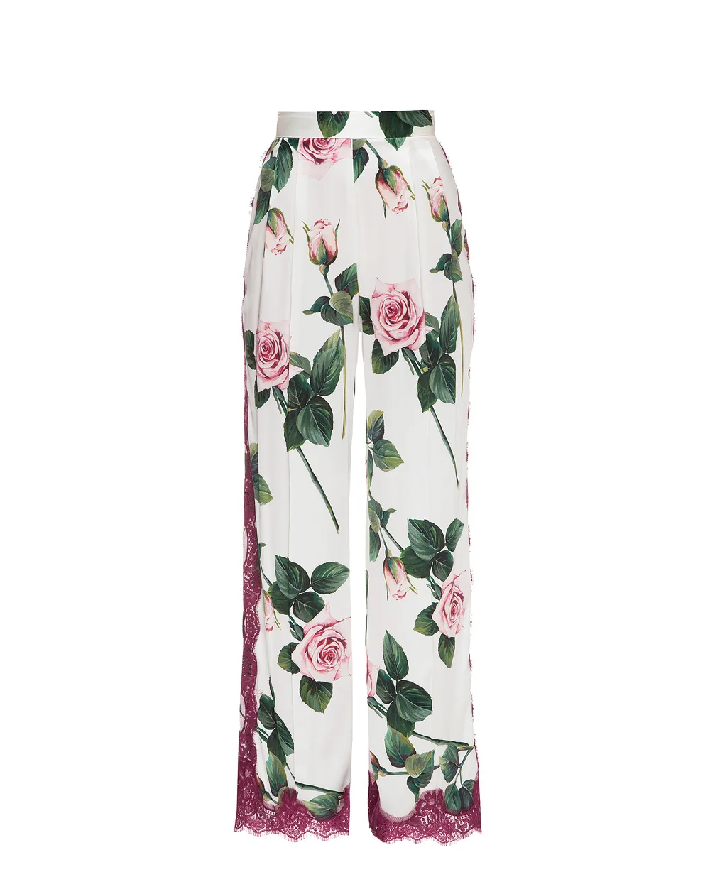 Пижамные брюки Dolce&Gabbana FTBMYT-FSAZE, белый цвет • Купить в интернет-магазине Kameron