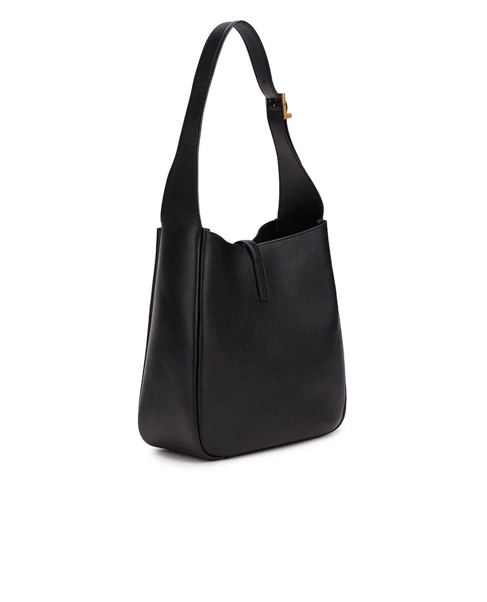 Кожаная сумка Le 5 À 7 Small Saint Laurent 713938-AAAUQ, черный цвет • Купить в интернет-магазине Kameron