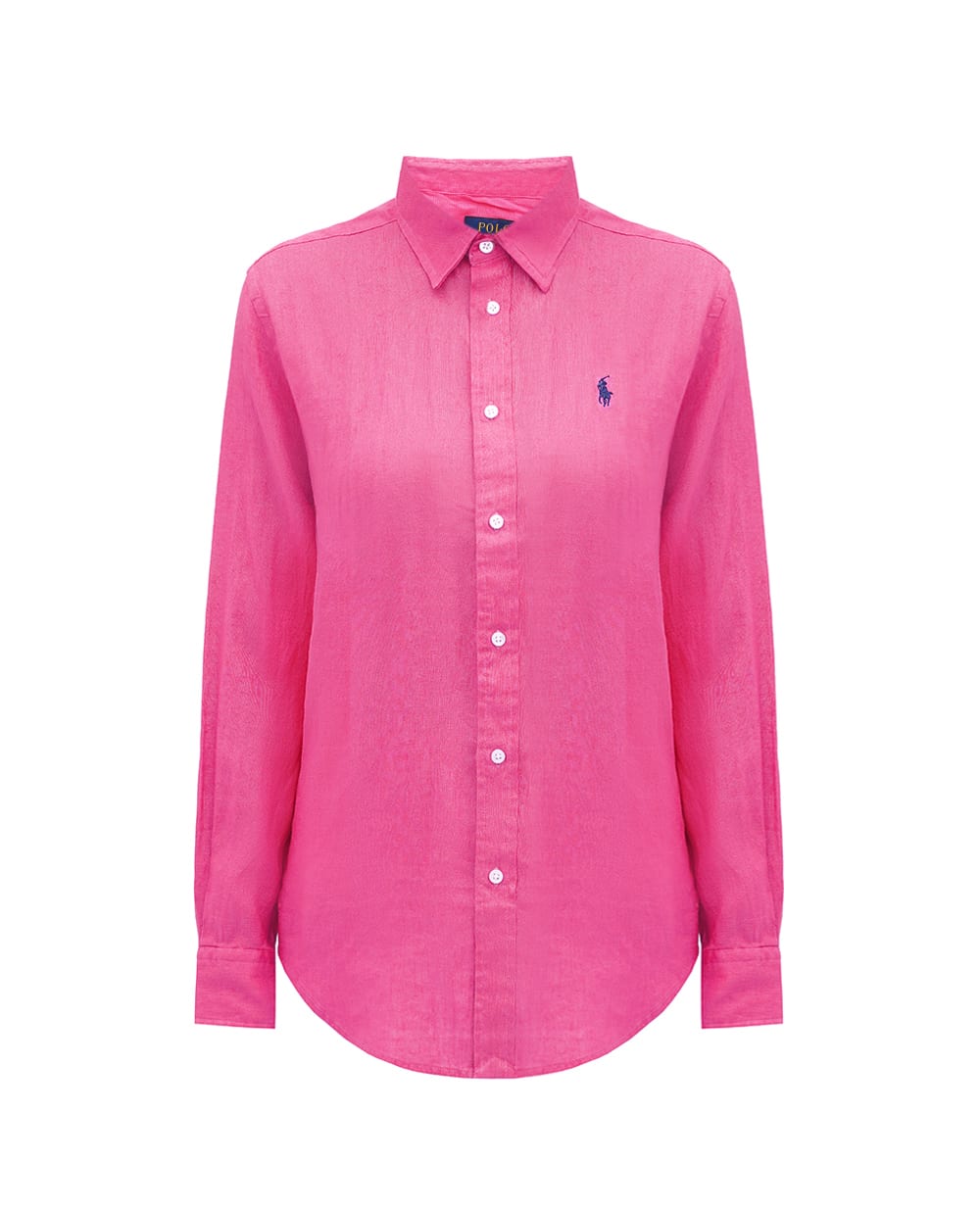 Лляна сорочка Polo Ralph Lauren 211920516014, рожевий колір • Купити в інтернет-магазині Kameron
