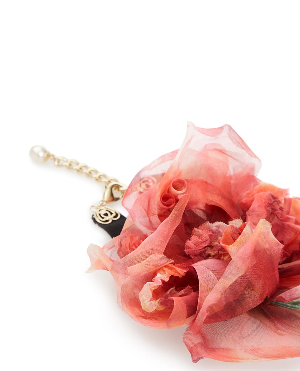 Шовковий чокер Dolce&Gabbana FT050R-GER90, чорний колір • Купити в інтернет-магазині Kameron