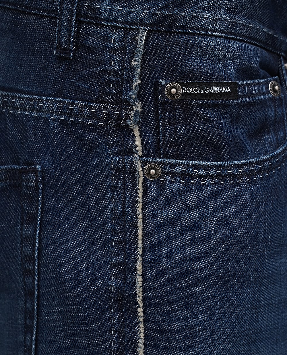 Джинсы Dolce&Gabbana GYJDAD-G8KG1, темно-синий цвет • Купить в интернет-магазине Kameron