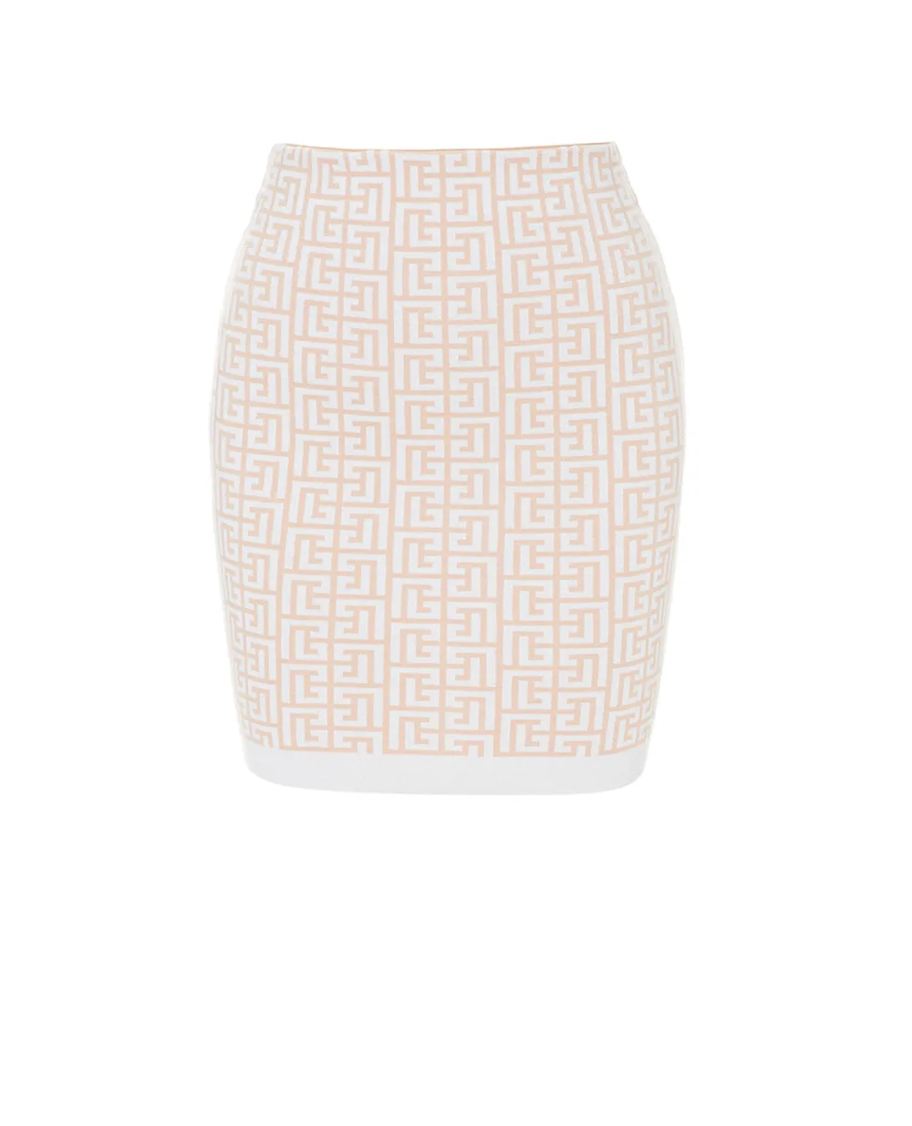 Юбка Balmain XF1LB005KB06, бежевый цвет • Купить в интернет-магазине Kameron