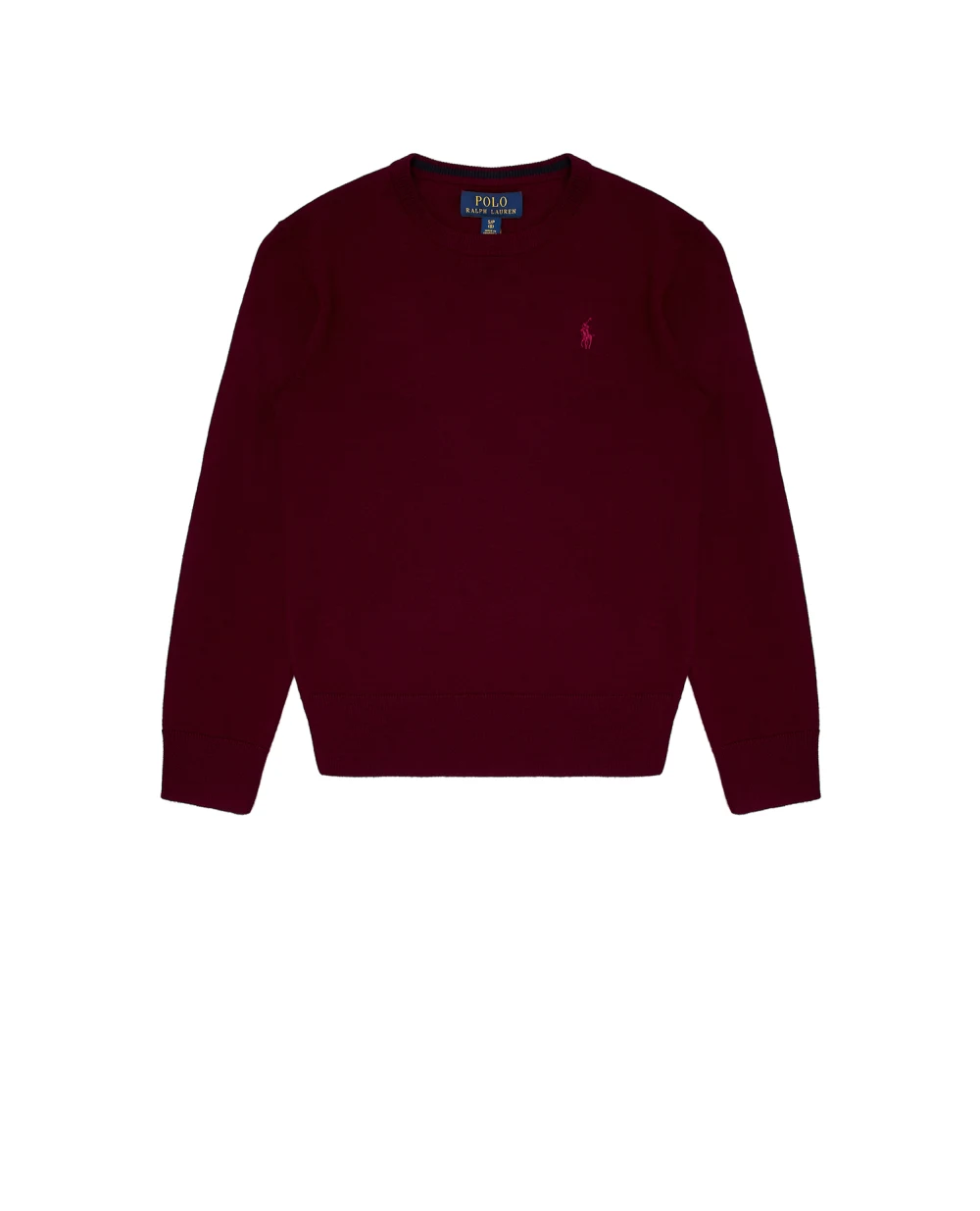 Детский шерстяной джемпер Polo Ralph Lauren Kids 323877725002, бордовый цвет • Купить в интернет-магазине Kameron
