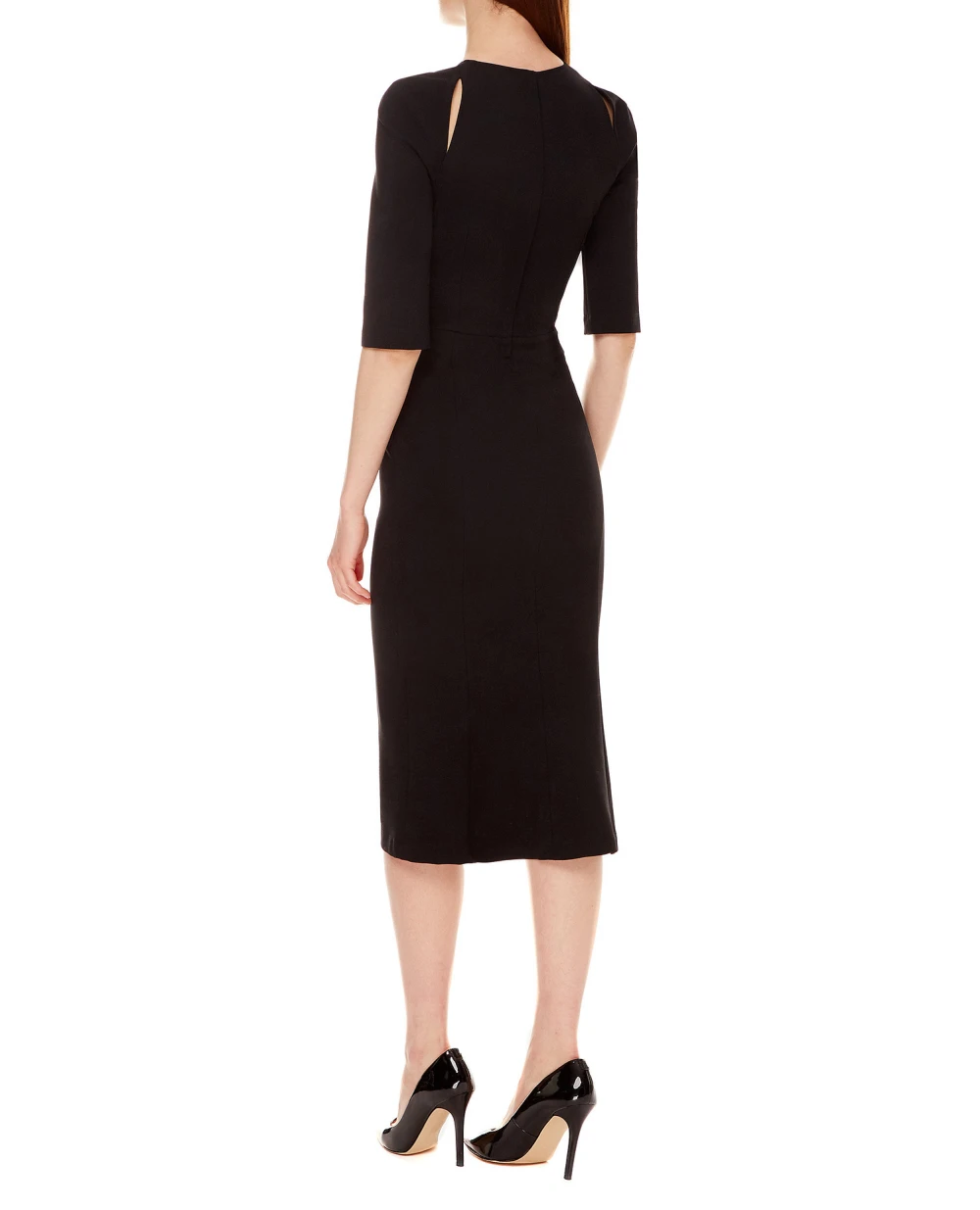 Платье Dolce&Gabbana F6ZI7T-FUGKF, черный цвет • Купить в интернет-магазине Kameron