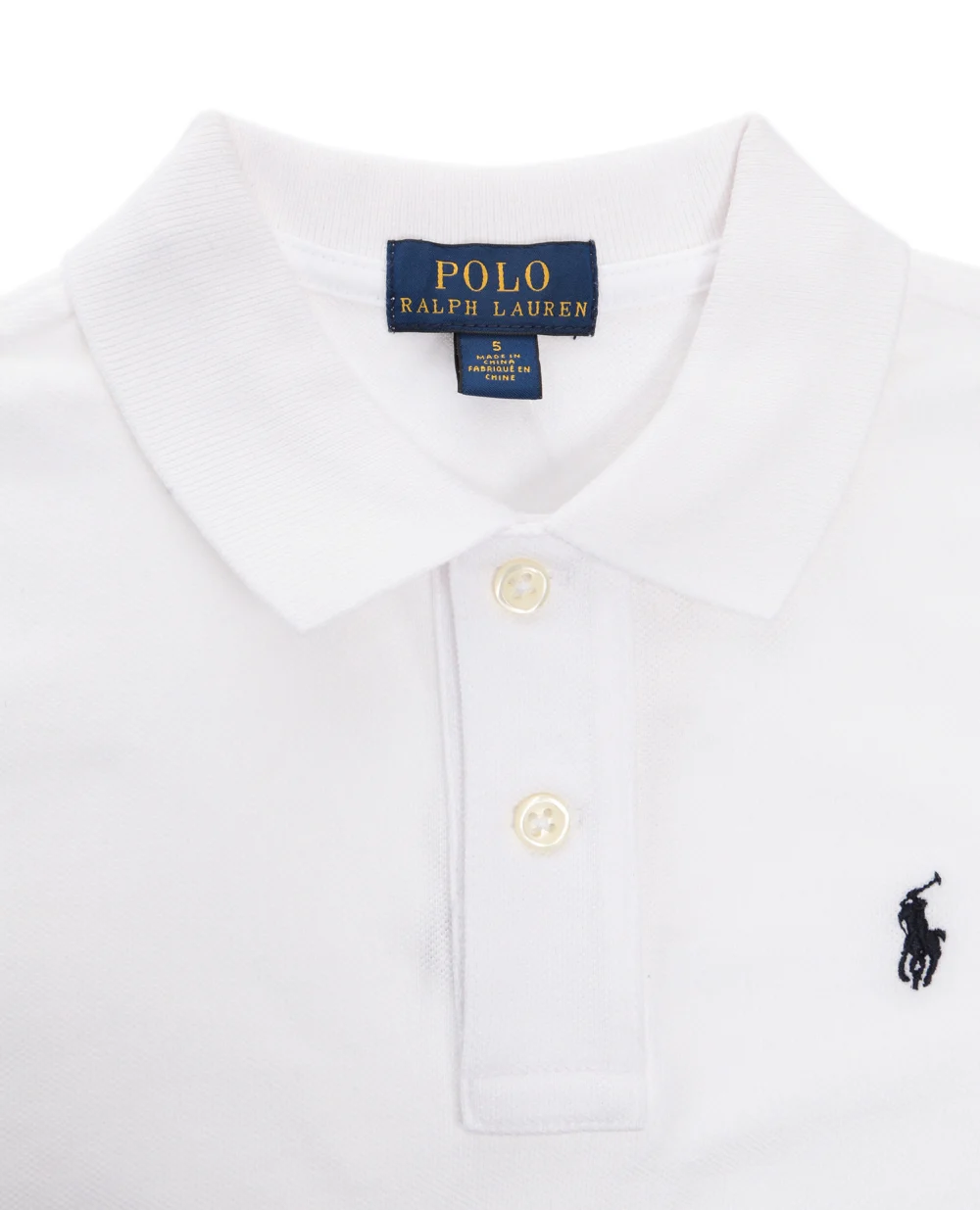 Детское поло Polo Ralph Lauren Kids 322603252004, белый цвет • Купить в интернет-магазине Kameron