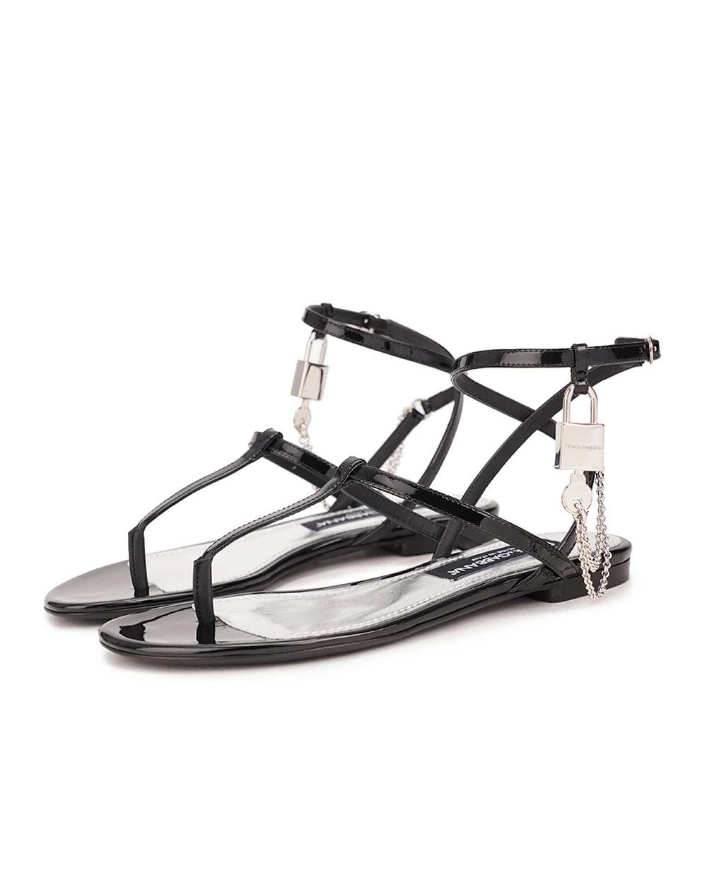 Сандалии Dolce&Gabbana CQ0584-A1471, черный цвет • Купить в интернет-магазине Kameron
