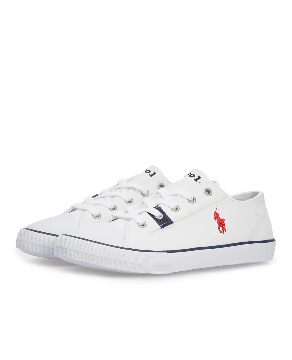 Дитячі кеди Polo Ralph Lauren Kids RF102357-J, білий колір • Купити в інтернет-магазині Kameron