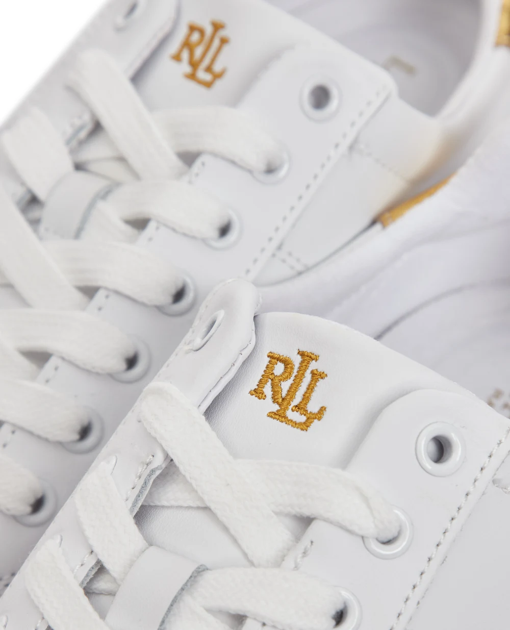 Шкіряні снікери Polo Ralph Lauren 802875886002, білий колір • Купити в інтернет-магазині Kameron