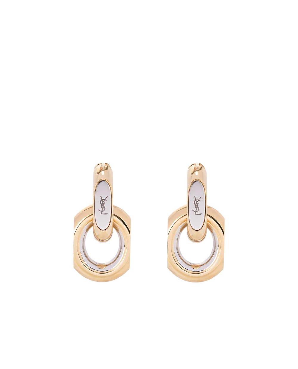 Серьги Saint Laurent 778541-Y000A, золотой цвет • Купить в интернет-магазине Kameron