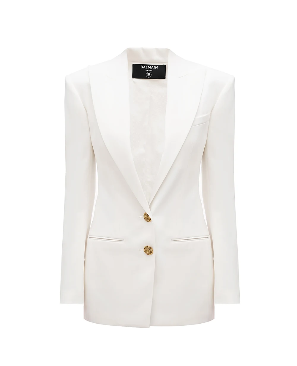 Жакет Balmain CF1SE055VE17, белый цвет • Купить в интернет-магазине Kameron