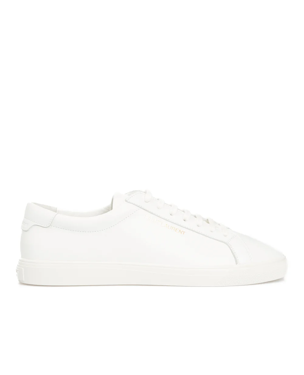 Кожаные сникеры Andy Saint Laurent 606831-0M500, белый цвет • Купить в интернет-магазине Kameron