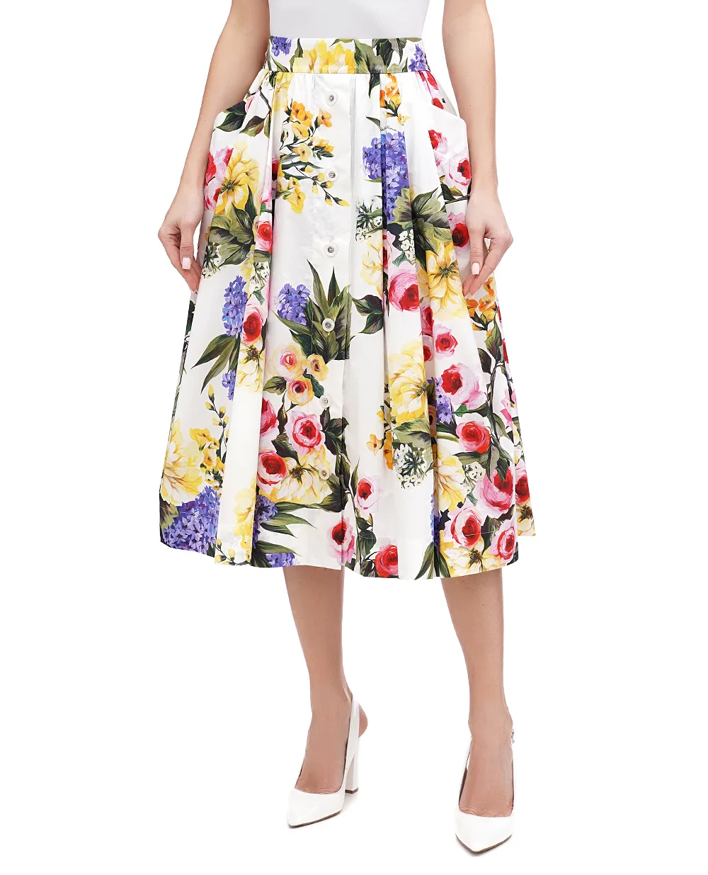 Юбка Dolce&Gabbana F4CFET-HS5Q1, разноцветный цвет • Купить в интернет-магазине Kameron