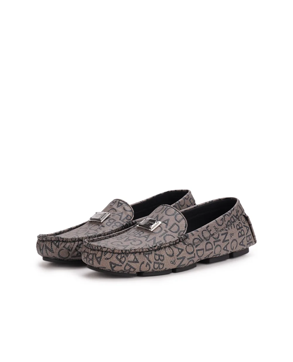 Лоферы Dolce&Gabbana A50597-AJ699, серый цвет • Купить в интернет-магазине Kameron