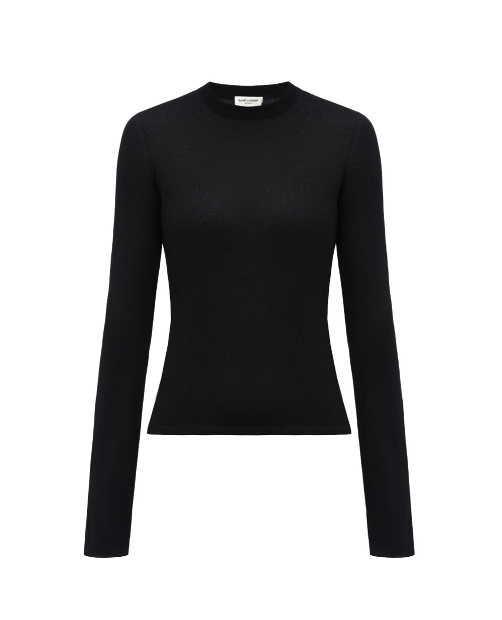 Джемпер Saint Laurent 766929-YAPK2, чорний колір • Купити в інтернет-магазині Kameron