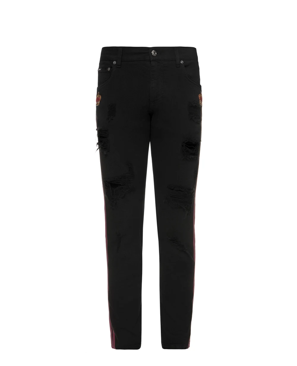 Джинсы Skinny Dolce&Gabbana GYC4LZ-G8BV7, черный цвет • Купить в интернет-магазине Kameron