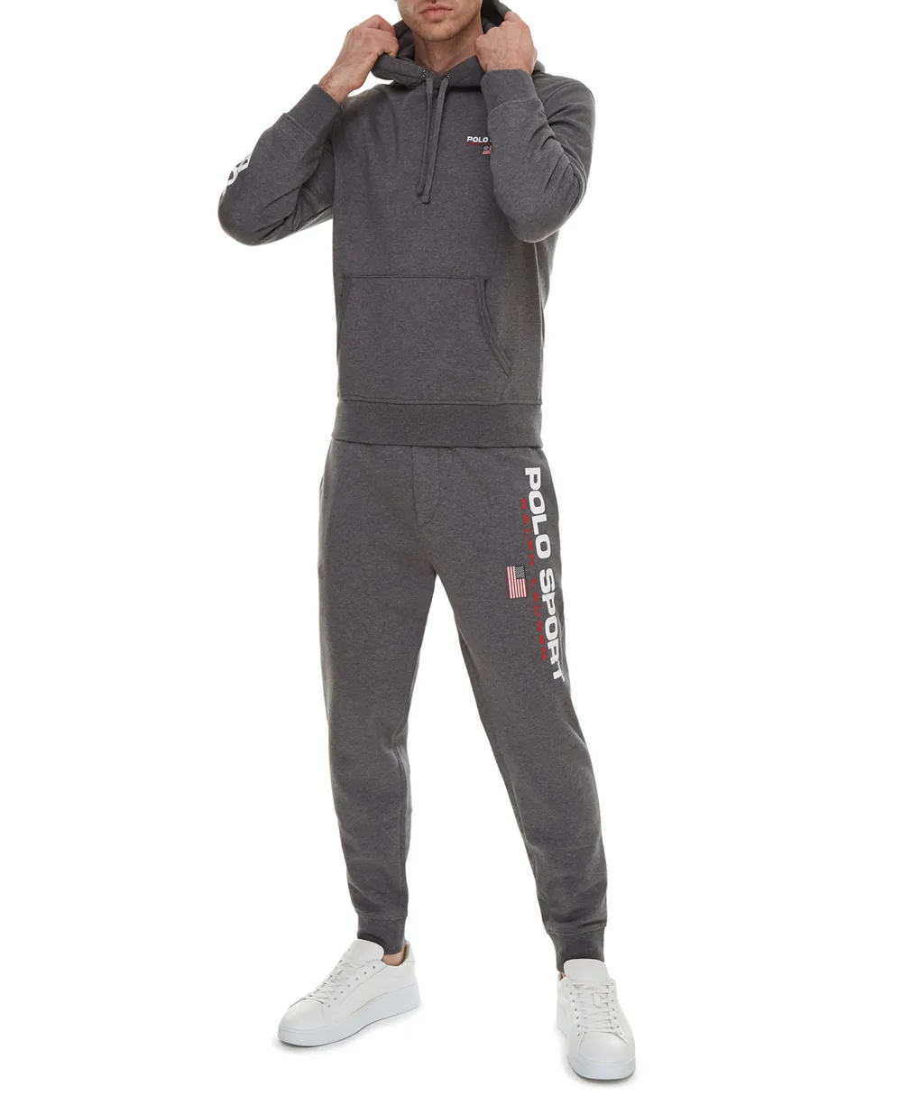 Спортивные брюки Polo Ralph Lauren 710770023005, серый цвет • Купить в интернет-магазине Kameron
