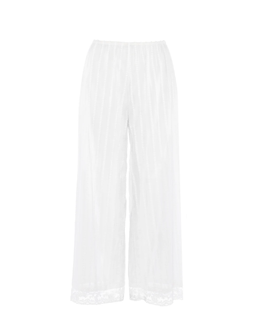 Брюки COTON ERES 232405, белый цвет • Купить в интернет-магазине Kameron