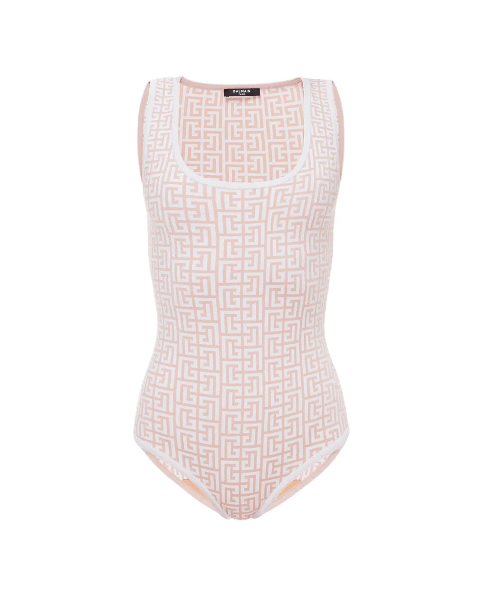 Боди Balmain XF1BA015KB06, бежевый цвет • Купить в интернет-магазине Kameron