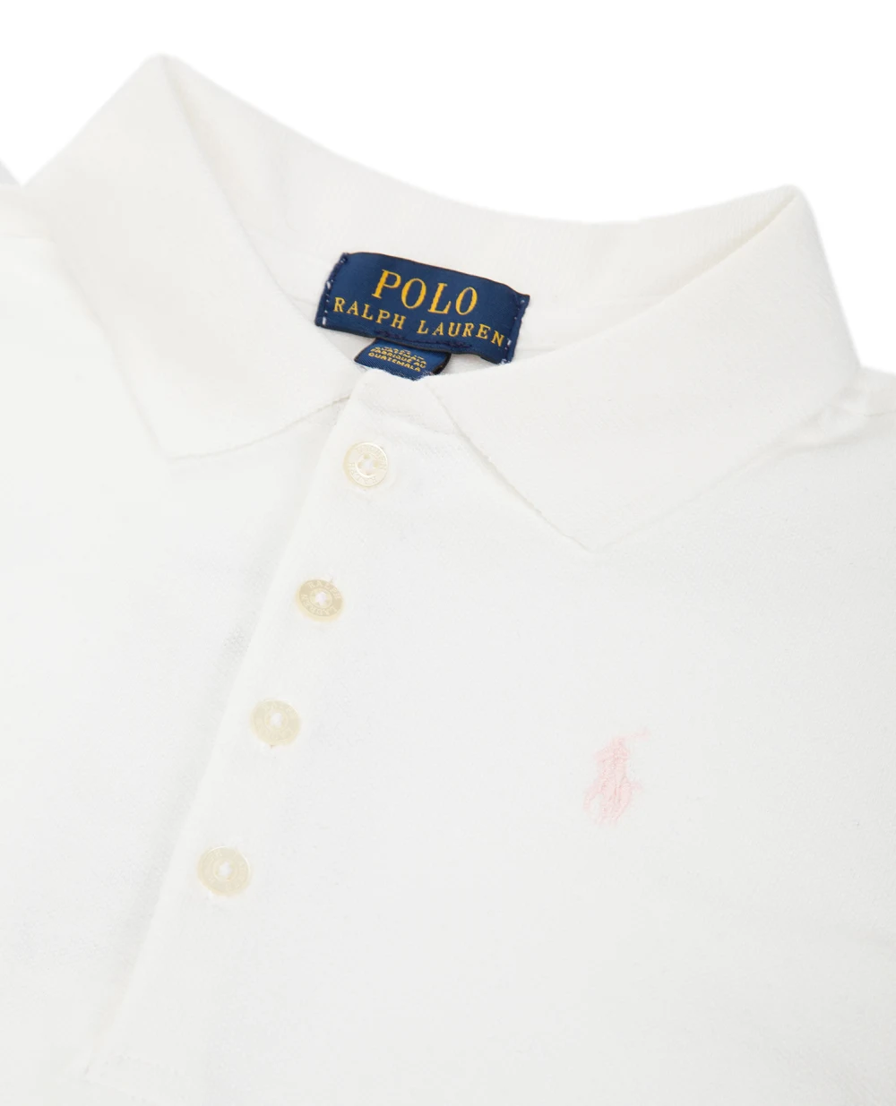 Детское поло Polo Ralph Lauren Kids 311573242005, белый цвет • Купить в интернет-магазине Kameron