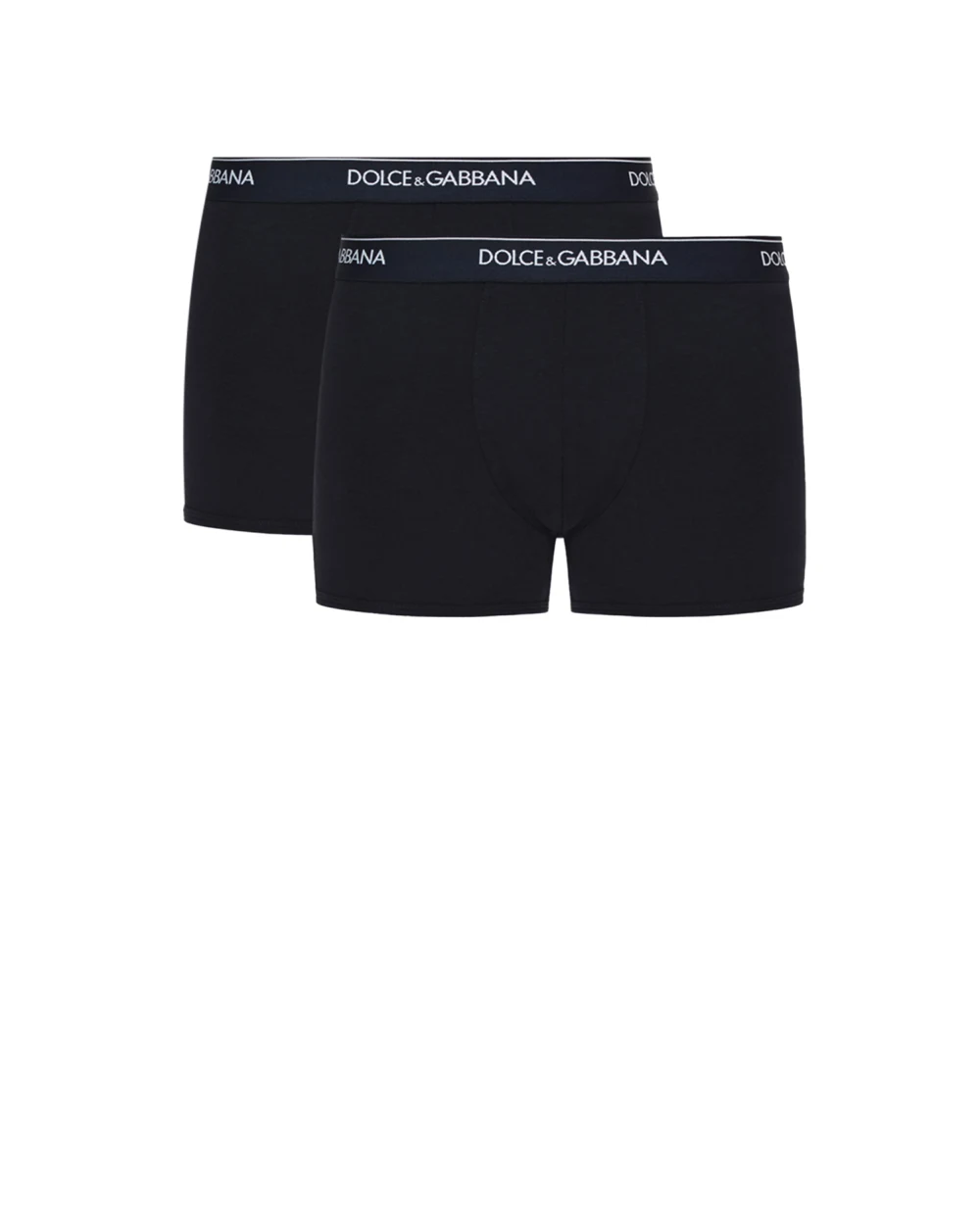 Боксеры (2 шт.) Dolce&Gabbana M9C07J-ONN95, темно-синий цвет • Купить в интернет-магазине Kameron