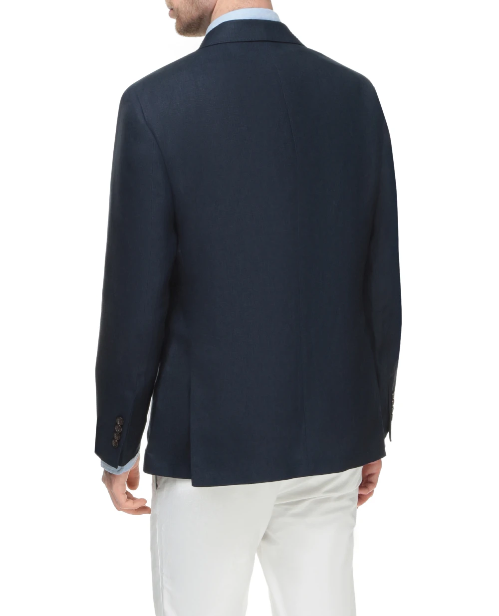 Лляний піджак Polo Ralph Lauren 715793481001, темно-синій колір • Купити в інтернет-магазині Kameron