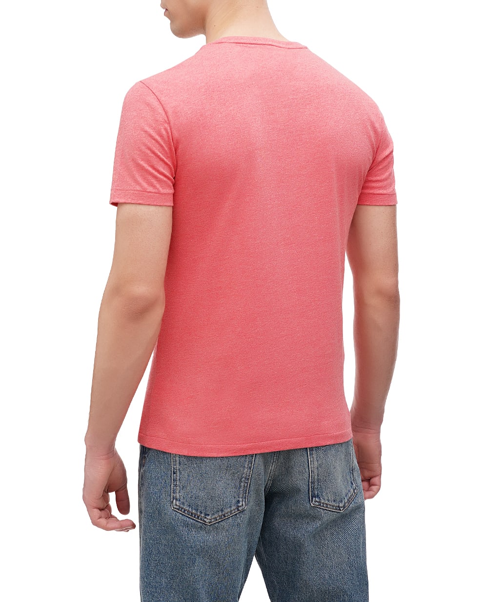 Футболка Polo Ralph Lauren 710671438201, коралловый цвет • Купить в интернет-магазине Kameron
