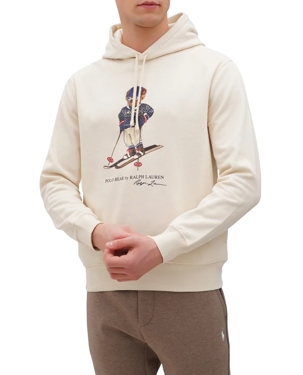 Худи Polo Bear Polo Ralph Lauren 710853309031, бежевый цвет • Купить в интернет-магазине Kameron