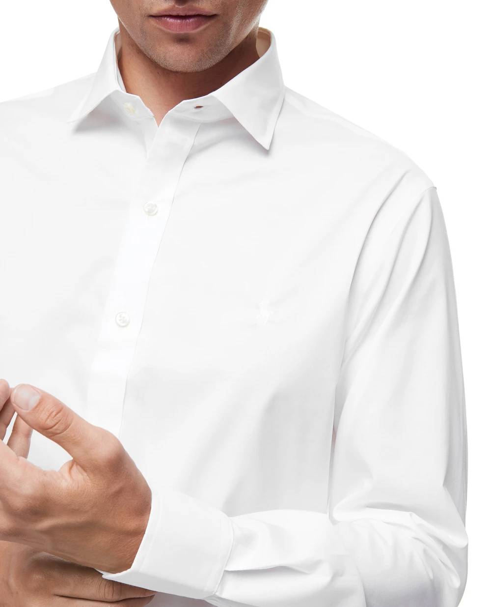 Сорочка Polo Ralph Lauren 712827064002, білий колір • Купити в інтернет-магазині Kameron