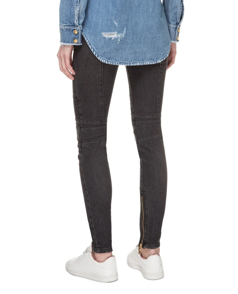 Джинсы Balmain RF1995999265N, черный цвет • Купить в интернет-магазине Kameron